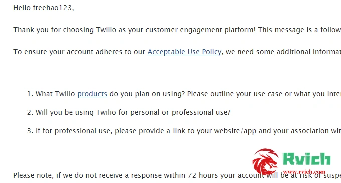 图片[17]-Twilio免费美国电话收发短信,接打电话使用体验-Twilio免费电话成功申请和验证-瑞驰杂刊